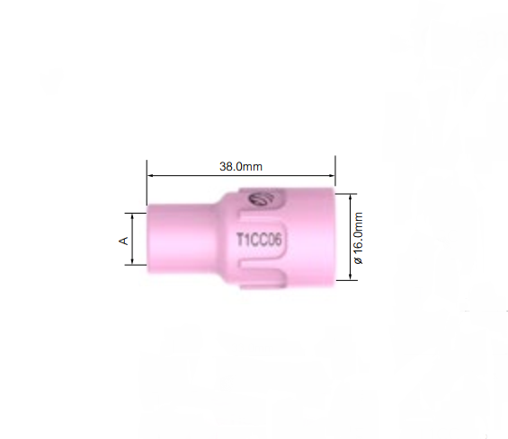 Сопло T1CC -04;05;06;07;08;10 для TIG-пальника TW1 серії ARC від PARKER