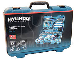 Набір інструментів Hyundai K98 (98 предметів), фото 3