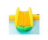 Садовий надувний басейн з гіркою 214x167см SunClub JL51223, фото 2