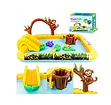 Садовий надувний басейн з гіркою 214x167см SunClub JL51223, фото 6