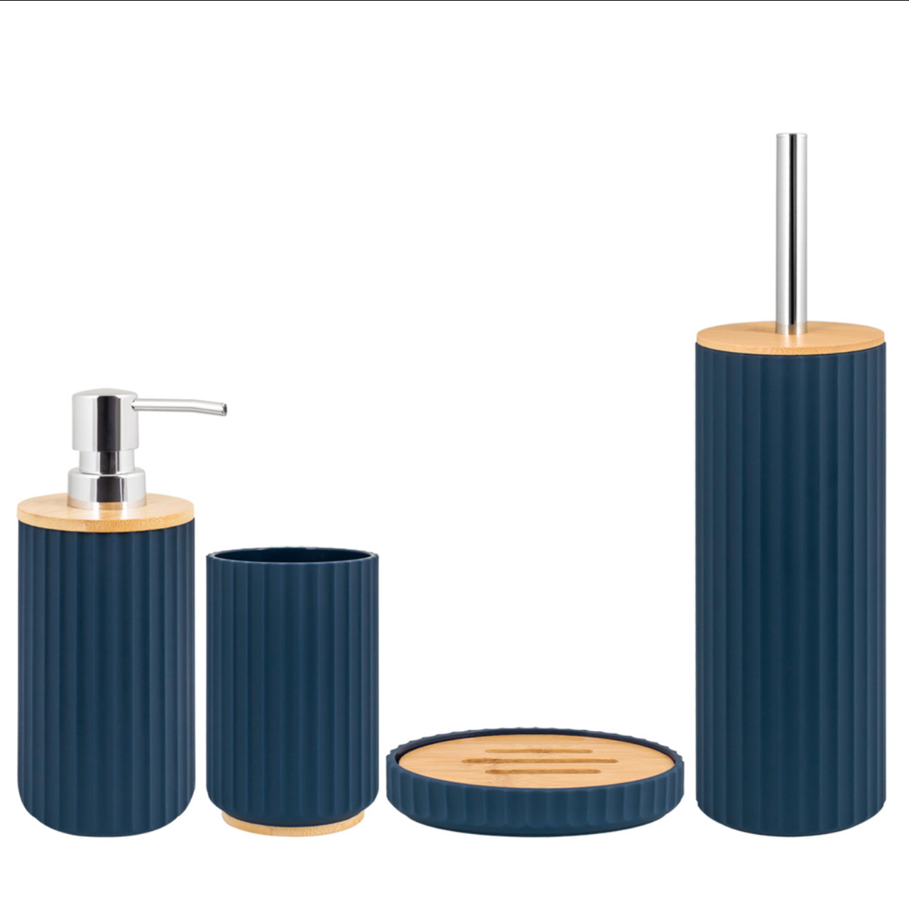 Набір аксесуарів для ванної, 4 предмети, фото 1