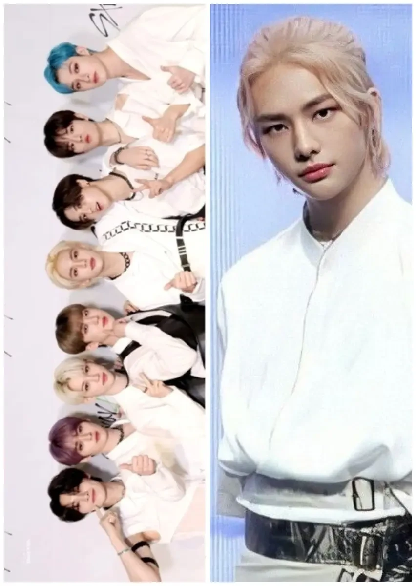 Дакімакура 150х50 см Хйонджин Stray Kids Подушка з наволочкою двухстороння, дакімакура анімє, фото 1