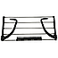 Складна сушарка для білизни на балкон вікно Folding Clothes Shelf З'ємна сушка для одягу на батарею, фото 2