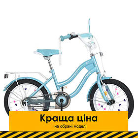 Велосипед двоколісний дитячий Profi (колеса 18", багажник, дод. колеса, складання 75%) MB 18063-1 М'ятний