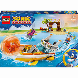 Конструктор LEGO 76997 Sonic The Hedgehog Човен із "Пригод Тейлза"