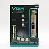 Бездротова машинка для стрижки 8в1, з LED дисплеєм, VGR V 110 / Тример для бороди /  Набір для стрижки, фото 10