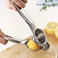 Ручний соковитискач сквізер для цитрусових, прес для лимона з нержавіючої сталі