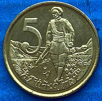 Монета Ефіопії 5 сантим 2010 - 2020 рр.