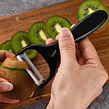 Набір кухонних ножів із нержавіючої сталі Zepline ZP-080 Комплект 6 предметів для кухні, фото 5