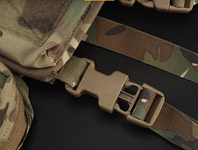 Тактична пряжка фастекс WoSport SRB 25мм 2 шт. Чорний, фото 4