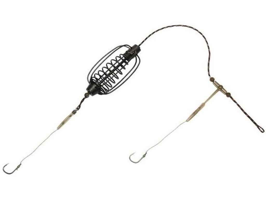 Годівниця риболовна Короп-карась 40г на лідкорі (2 гачки) 90-03-03 ТМ FISHING ROI BP