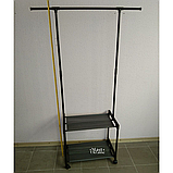 Підлогова вішалка з 2 полицями SINGLE-POLE SHOE and HAT RACK G10-I22, фото 6