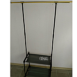Підлогова вішалка з 2 полицями SINGLE-POLE SHOE and HAT RACK G10-I22, фото 7