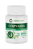 Спіруліна / ТМ Грін-Віза / 60 таблеток