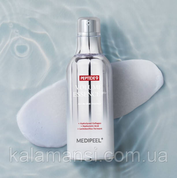 Есенція з пептидами для еластичності шкіри Medi-Peel Peptide 9 Volume All-in-One Essence Pro 100 мл, фото 1
