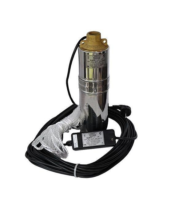 Насос глибинний Водолій БЦПЕ 1,2-50У (1600 Вт, кабель 50 м, напір 65 м)