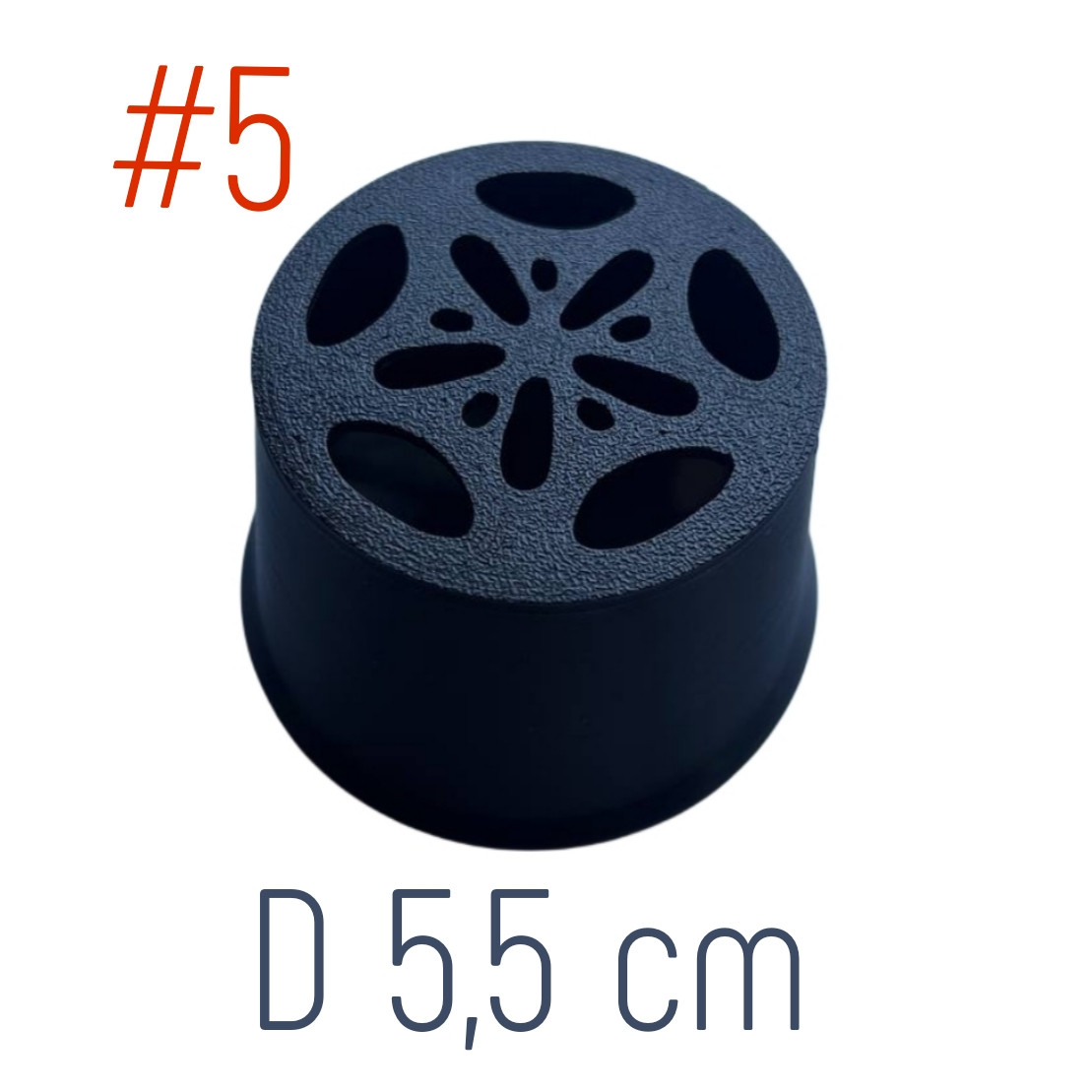 Кондитерська насадка для зефіру #5 D5,5 см