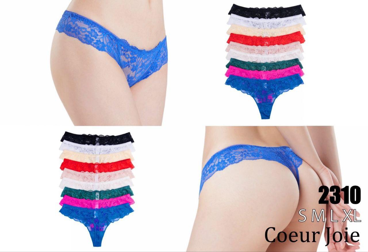 Трусики-стринги мереживні Coeur Joie