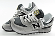 Підліткові кросівки Нью Беланс Stone Island 574 Gray, фото 7
