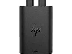 Зарядний пристрій мережевий HP 65W 2хUSB-C, кабель USB-C > USB-C, 1м, чорний (600Q7AA)
