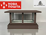 Флюгарка на трубу,  Накрывка на трубу, Грибок на дымоход, Накрывка на дымоход., фото 8