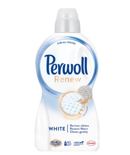 Гель для прання автомат Perwoll White, 1980 мл