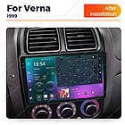 Штатна магнітола Mekede  M7 Plus Hyndai Accent (1999-2012) CarPlay QleD, фото 4