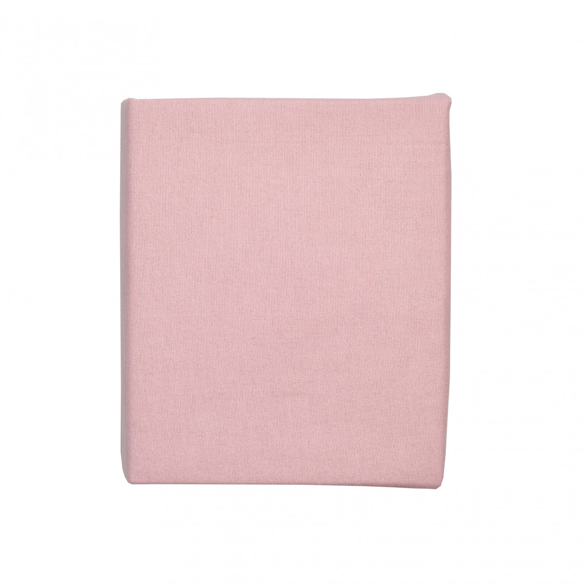 Простирадло на резинці Twins Soft Organic Преміум фланель 120*60, powder pink