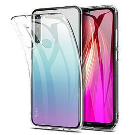 TPU чохол Epic Transparent 2,00 mm для Xiaomi Redmi Note 8 / Note 8 2021