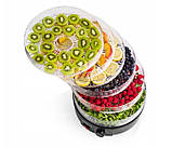 Сушарка-дегідратор для овочів і м'яса Mozano AGD/SUS/03#CZA (500 Вт, сито 28 см, до 70 °C), фото 4