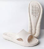 Ціліснолиті жіночі сланці (шльопанці) з матеріалу Eva з вентиляцією розмір 39/40 Кредо Рожевий, фото 3