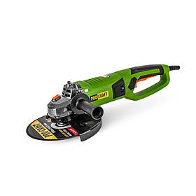 Кутошліфувальна машина Procraft PW2550 230 мм, 2550 Вт, 6500 об/хв
