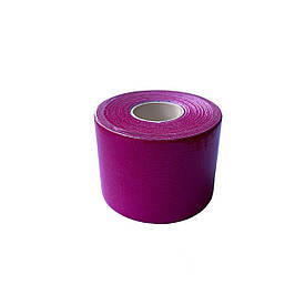 Кінезіо тейп 5 м х 5 см бинт для тейпування Kinesiology Tape рожевий