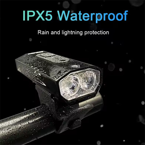 Велоліхтар водонепроникний акумуляторний Pro 2XPE ALUMINUM з індикацією заряду ЗУ micro USB