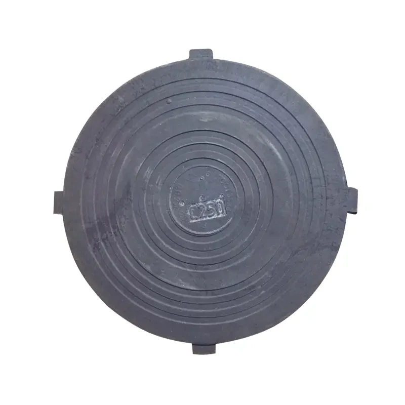 Кришка важкого люка полімерпещана Д640 (С250)