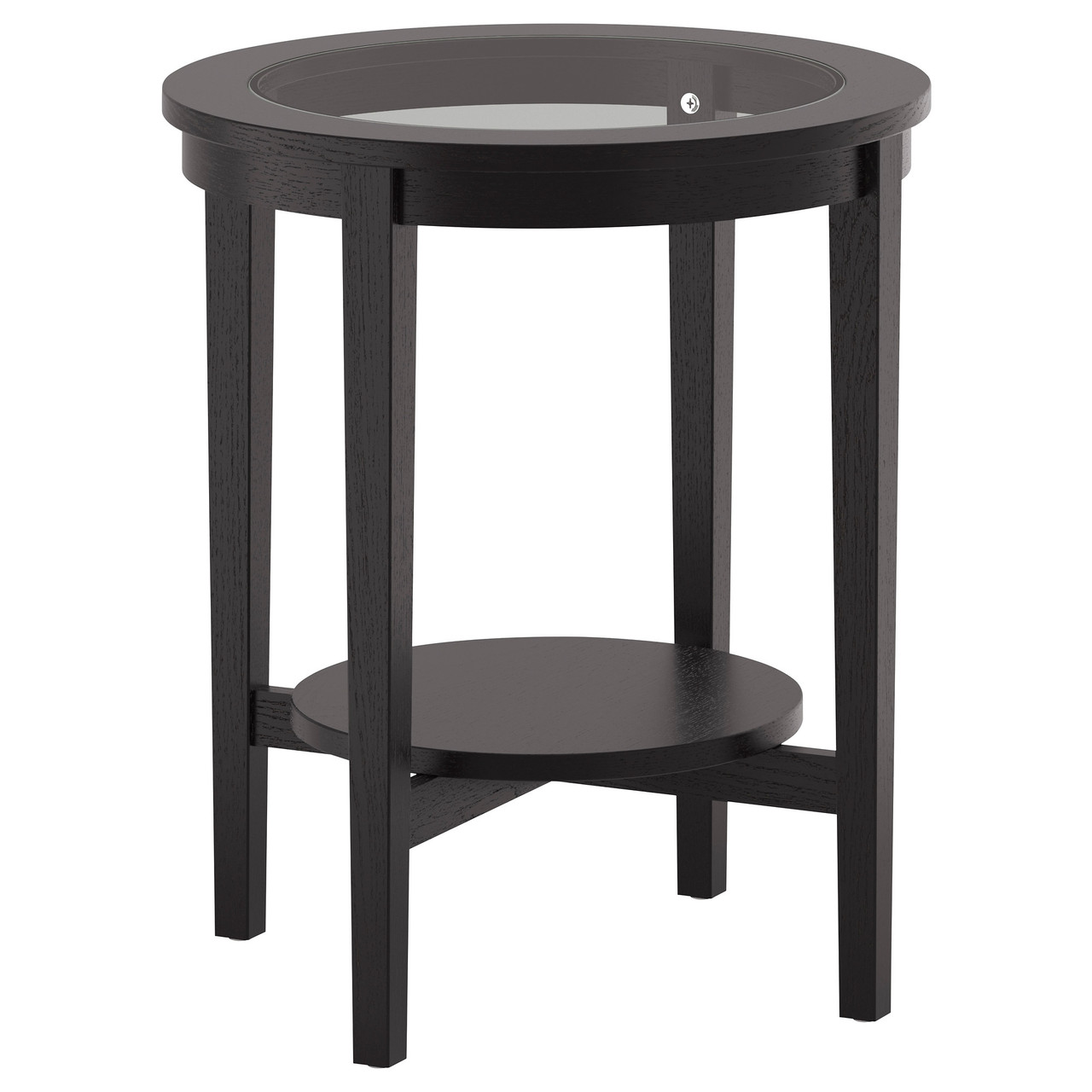 MALMSTA Придиванный столик, черно-коричневый 802.611.83 - фото 1 - id-p345414914