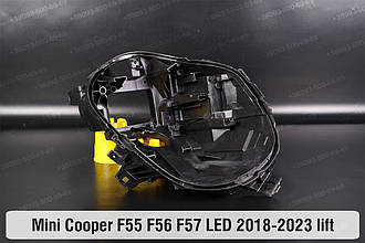 Корпус фари Mini Cooper Hatch Cabrio F55 F56 F57 LED (2018-2023) рест правий