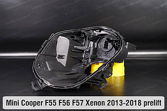 Корпус фари Mini Cooper Hatch Cabrio F55 F56 F57 Xenon (2013-2018) дорест лівий