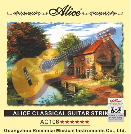 Струни для класичної гітари Alice AC106N 28-43 Normal