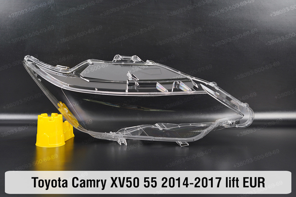 Скло фари Toyota Camry XV50 55 EUR (2014-2017) рест праве