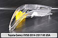 Скло фари Toyota Camry XV50 USA (2014-2017) рест ліве, фото 5