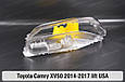 Скло фари Toyota Camry XV50 USA (2014-2017) рест ліве, фото 7