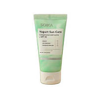 Крем для обличчя сонцезахисний з SPF30 та пребіотичним комплексом Soika Yogurtene Balance