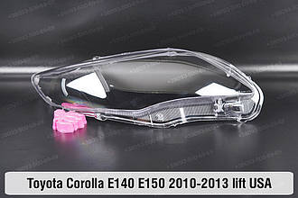 Скло фари Toyota Corolla E140 E150 USA (2010-2013) рест праве
