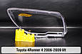 Скло фари Toyota 4Runner 4 (2006-2009) рест ліве, фото 3