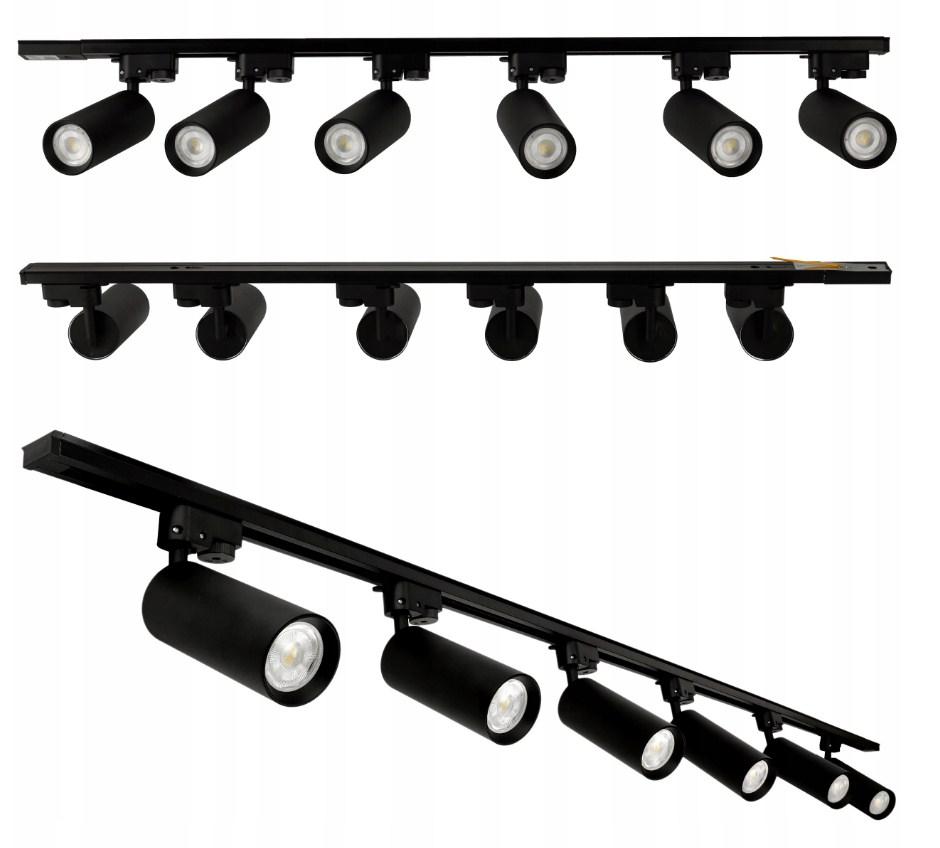 Стельовий світильник 2 м 6 точкових ламп GU10 14397177628 OPRAWA, фото 1