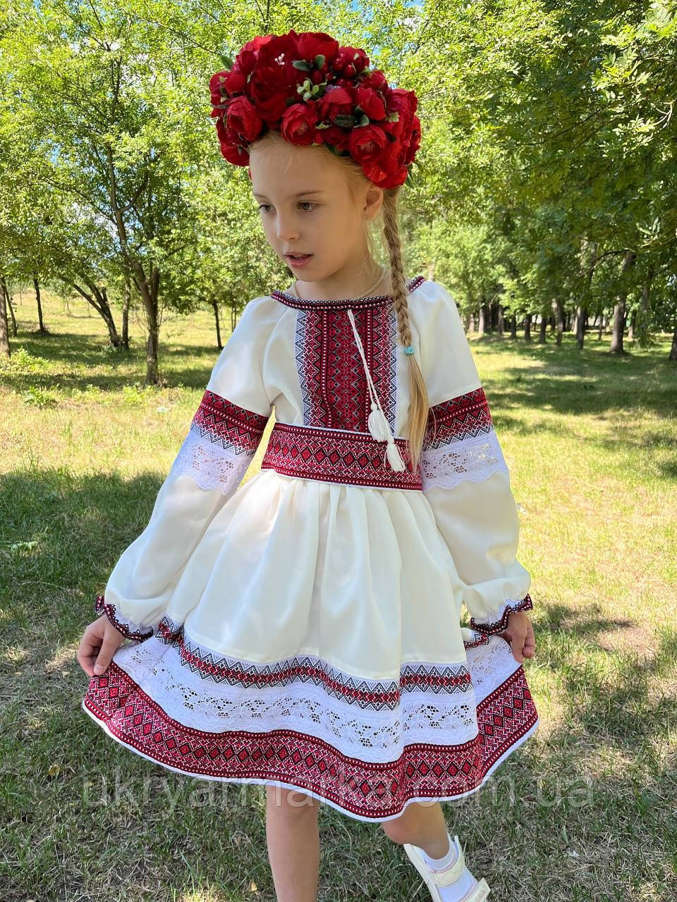 Вишите плаття для дівчинки "Краса"