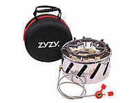 Похідна газова плита з нержавіючої сталі на 9 головок