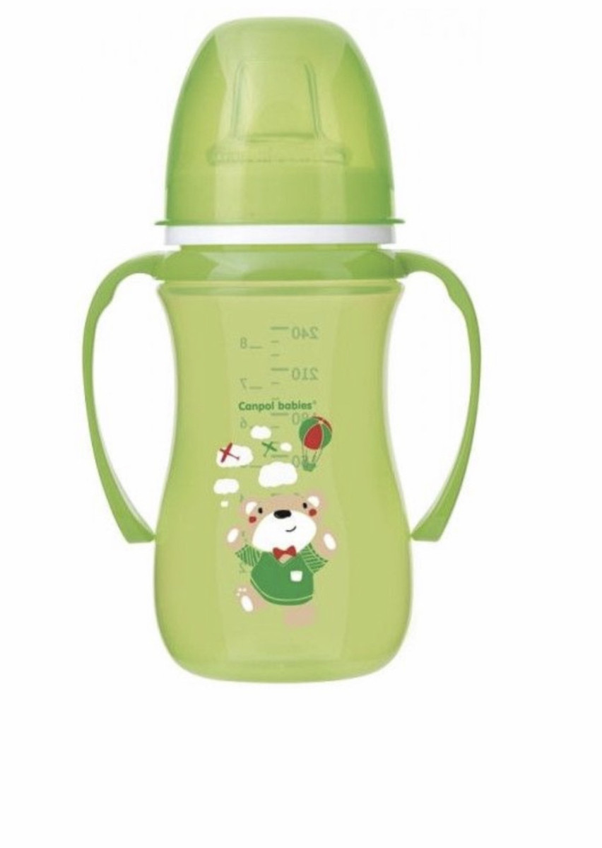 Поїльник EasyStart 240 мл - Sweet Fun зелений Canpol babies 35/208