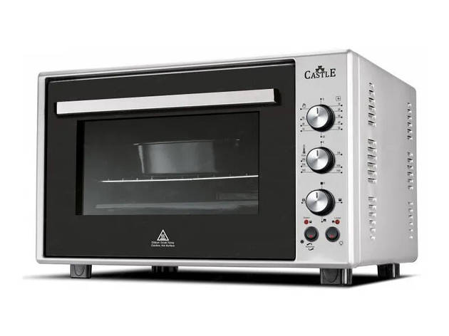 Електрична піч (електропіч) СASTLE CPE-40G 40 л 1300 Вт Нержавіюча сталь, фото 1